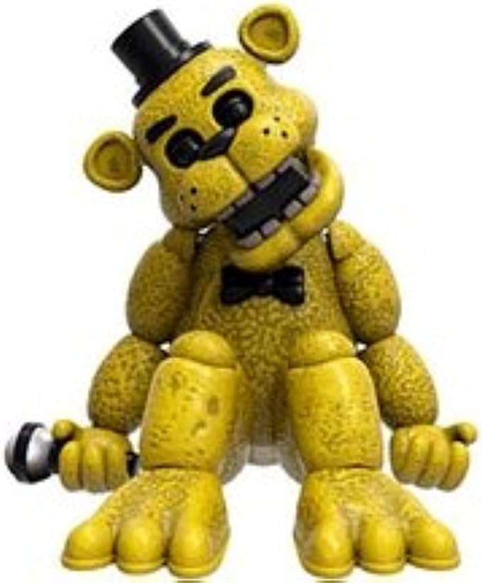 Funko Five Nights at Freddy's POP Articulated Golden Freddy Action Figure, Multicolor, 5.5 inches - Figurio