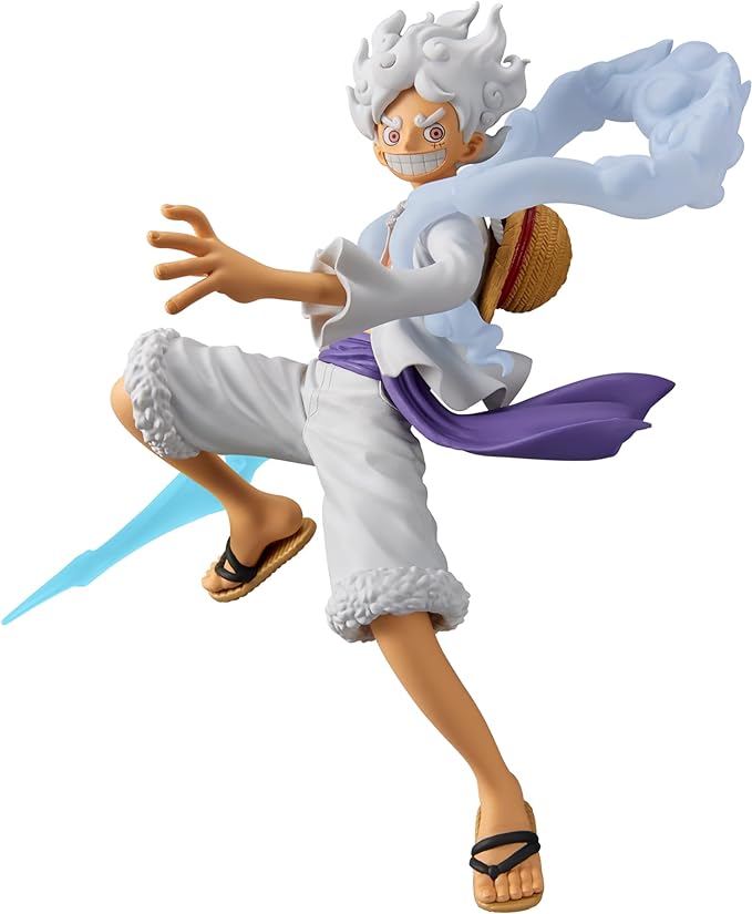 Banpresto - One Piece - Monkey D. Luffy (Gear 5), Bandai Spirits DXF ~The Grandline Series~ Extra Figure - Figurio