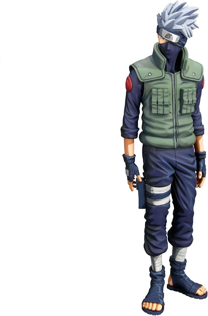 Banpresto - Naruto Shippuden - Grandista - Hatake Kakashi Manga Dimensions Statue - Figurio