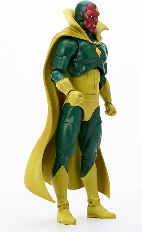 Diamond Select Toys Marvel Select Vision Action Figure, Multicolor 7 inch - Figurio