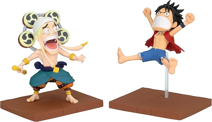 Banpresto - One Piece - Log Stories - Monkey D. Luffy & Enel, Bandai Spirits World Collectable Figure - Figurio