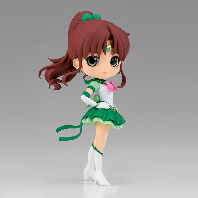 Banpresto - Pretty Guardian Sailor Moon Cosmos The Movie - Eternal Sailor Jupiter (ver. B), Bandai Spirits Q Posket Figure - Figurio