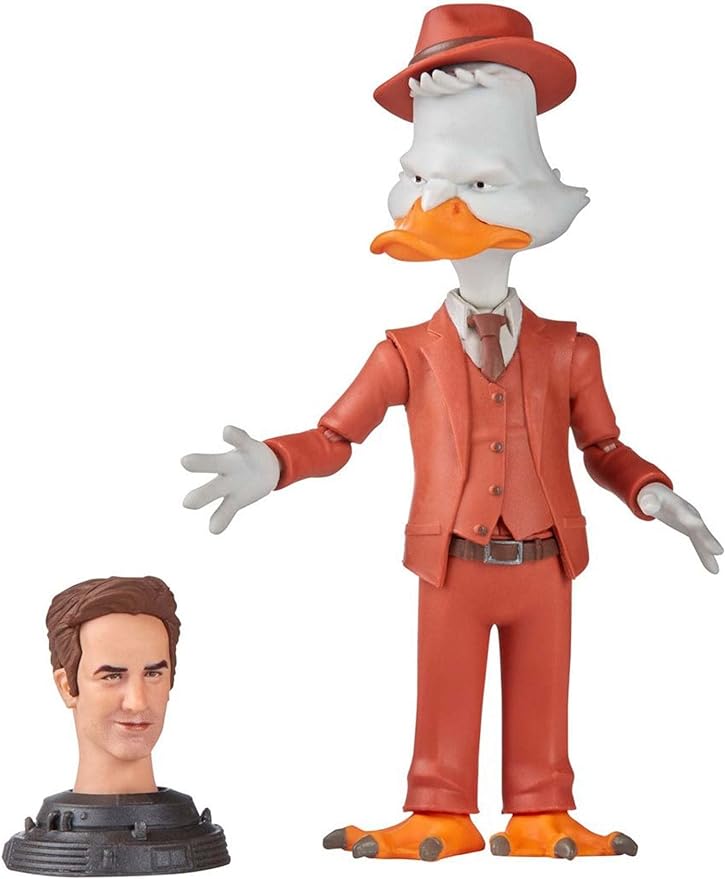 Marvel Legends Series MCU Disney Plus Howard The Duck What If Series Action Figure 6-inch Collectible Toy, 2 Accessories and 1 Build-A-Figure Part - Figurio