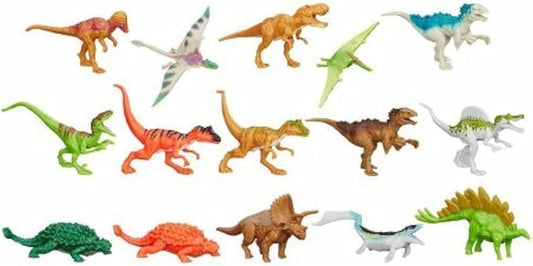 Hasbro Jurassic Park Jurassic World Bag of 15 3" Dinosaurs - Figurio