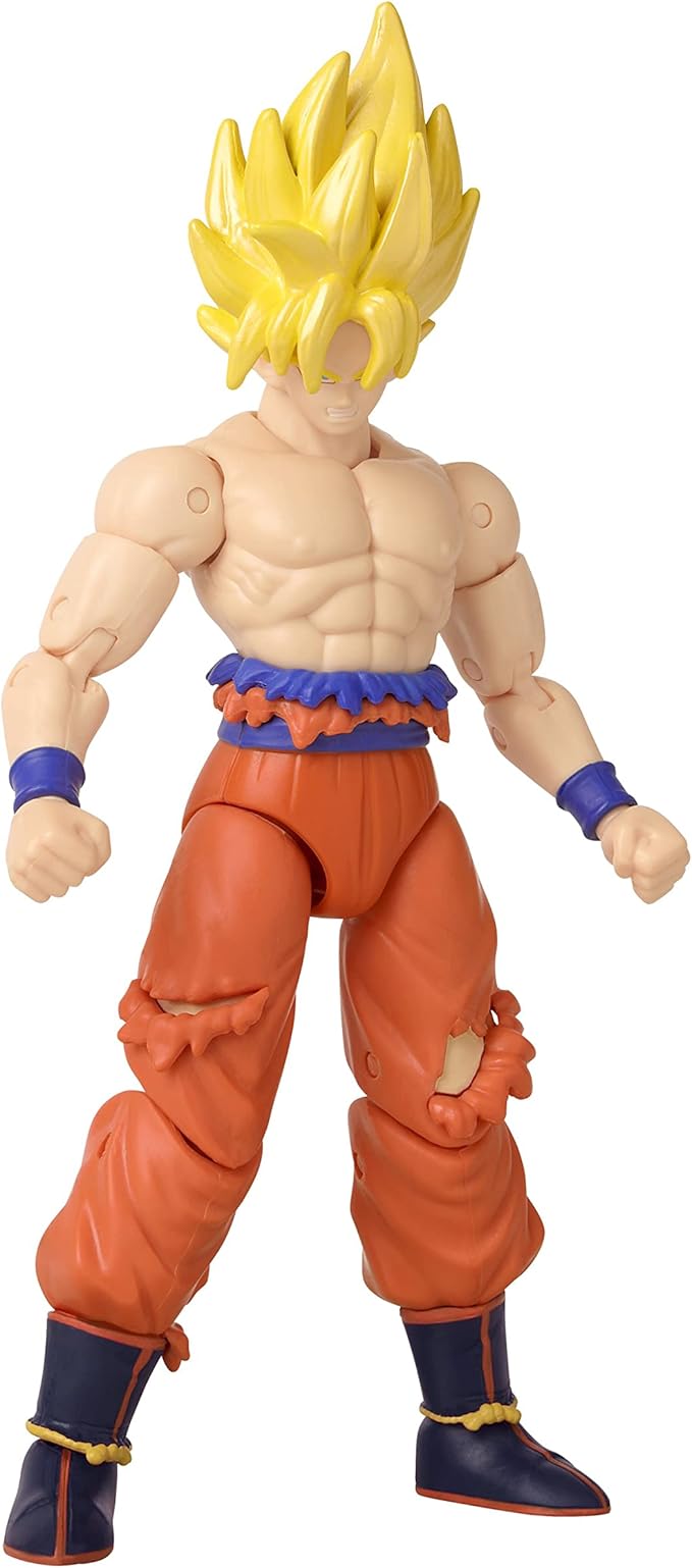 Dragon Stars Series - Dragon Ball Super - Super Saiyan Goku (Battle Damage Ver.) vs Super Saiyan Broly Battle Pack Action Figure Set - Figurio