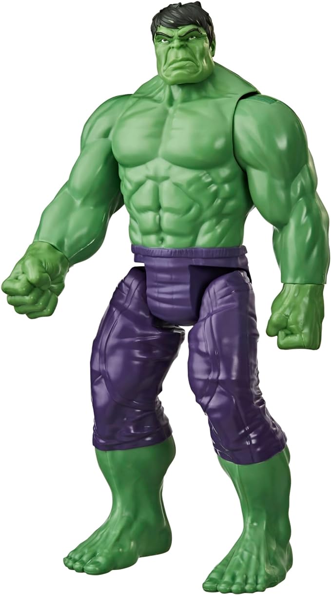 Marvel Avengers Titan Hero Series Deluxe Hulk Blast Gear 30 cm Toy Figure, for Kids Ages 4 and Up - Figurio