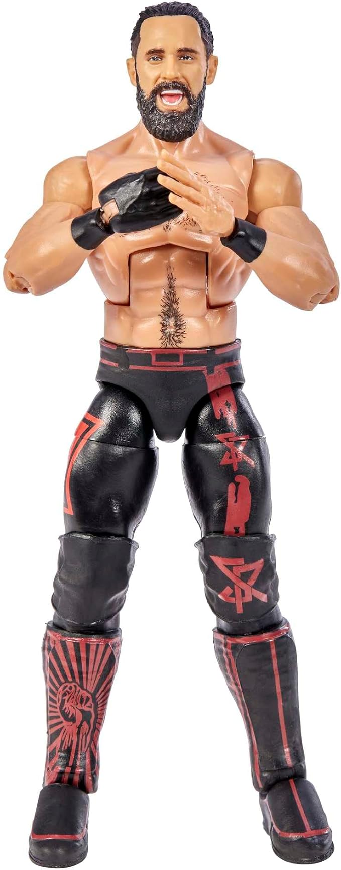 Mattel WWE Elite Collection Seth Rollins 6-inch Posable Action Figure - Figurio