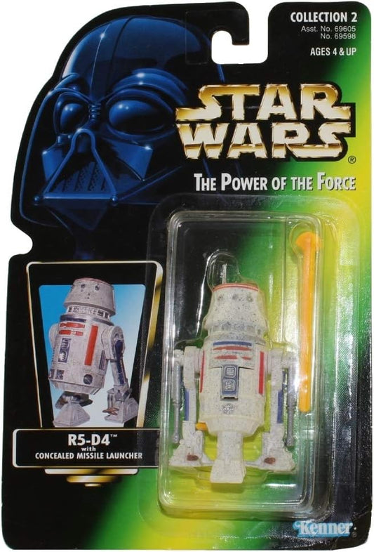 Star Wars: Power of the Force Green Card > R5-D4 Action Figure - Figurio