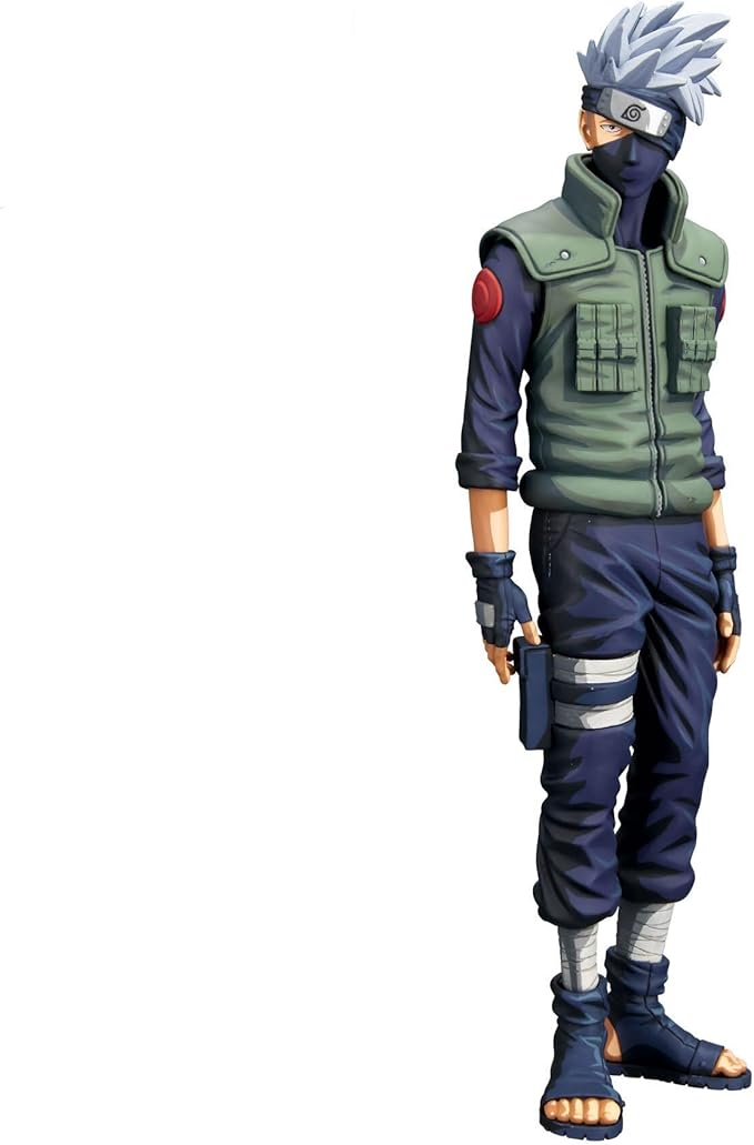 Banpresto - Naruto Shippuden - Grandista - Hatake Kakashi Manga Dimensions Statue - Figurio