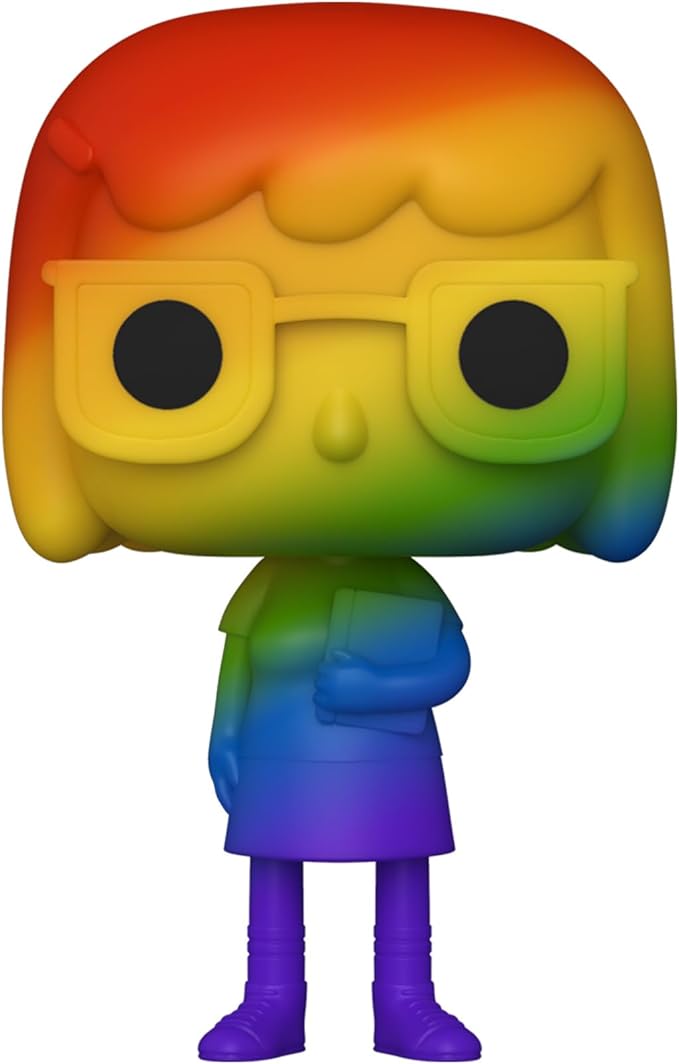 Funko POP Animation: Pride - Tina Belcher (Rainbow),Multicolor,Standard - Figurio