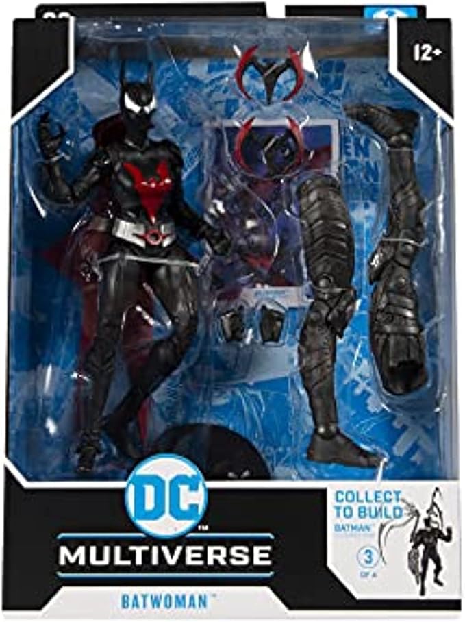 McFarlane Toys DC Multiverse Build-A-Figure Batman Beyond Batwoman 7inch Action Figure - Figurio