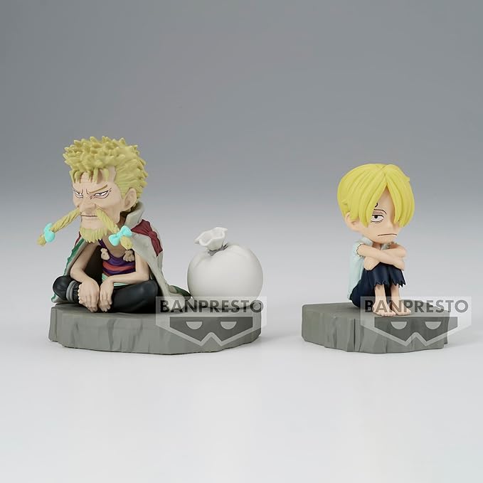 Banpresto - One Piece - Log Stories - Sanji & Zeff, Bandai Spirits World Collectable Figure - Figurio