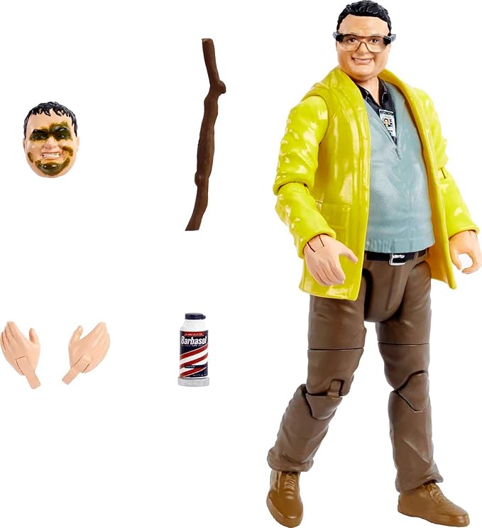 Mattel Jurassic World Mattel Jurassic Park Hammond Collection Action Figure, Dennis Nedry Collectible Articulated Figure, 3.75 inch - Figurio