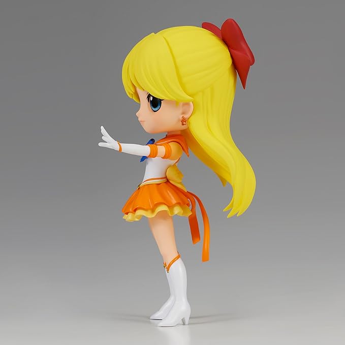 Banpresto - Pretty Guardian Sailor Moon Cosmos The Movie - Eternal Sailor Venus (ver. A), Bandai Spirits Q Posket Figure - Figurio