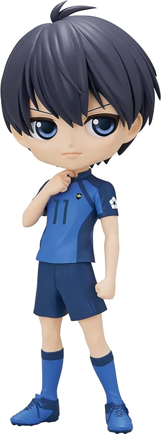 Banpresto - Blue Lock - Yoichi Isagi (ver. A), Bandai Spirits Q Posket Figure - Figurio