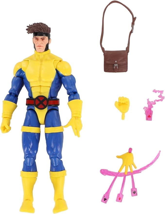 Marvel Legends Series Banshee, Gambit, & Psylocke X-Men 60th Anniversary Action Figure Set, 6-Inch - Figurio