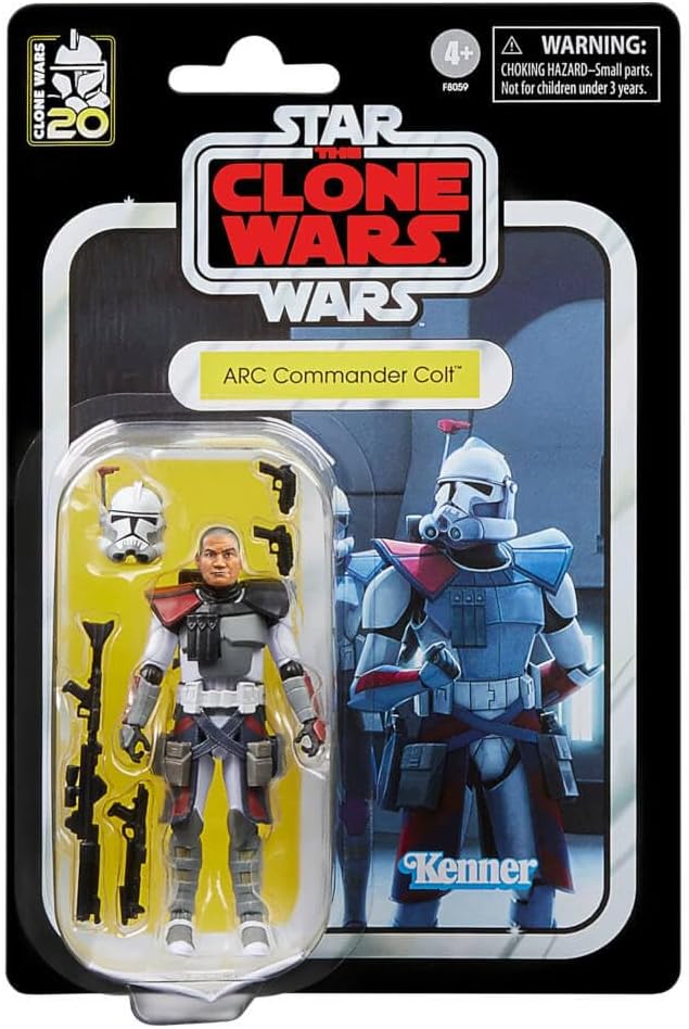 Hasbro ARC Commander Colt Star Wars The Clone Wars Articulated Figure 9.5cm - Figurio