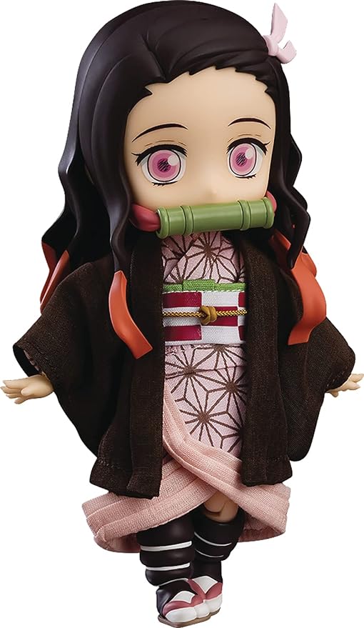 Good Smile Demon Slayer: Kimetsu no Yaiba: Nezuko Kamado Nendoroid Doll Action Figure, Multicolor - Figurio