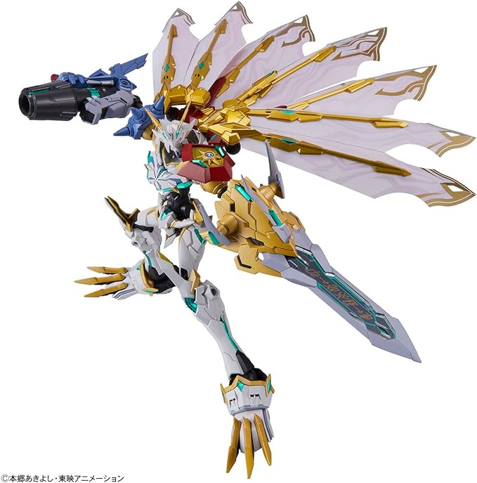 Bandai Hobby - Digimon - Omegamon X-Antibody, Bandai Spirits Figure-Rise Standard Amplified Model Kit - Figurio