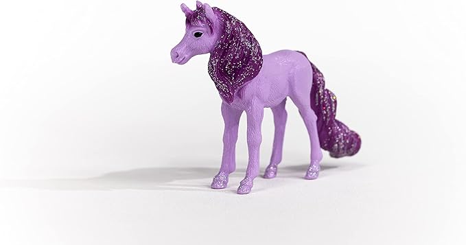 Schleich bayala, Collectible Unicorn Toy Figure for Girls and Boys, Blueberry Unicorn Figurine (Dessert Series), Ages 5+ - Figurio