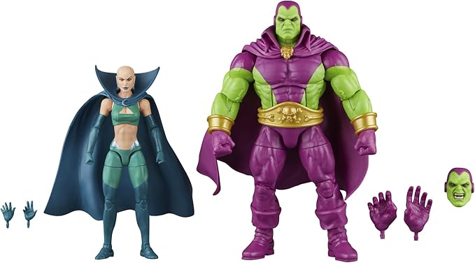 MARVEL Legends Series Drax The Destroyer Moondragon, 2 Comics-Inspired 6 Inch Action Figures - Figurio