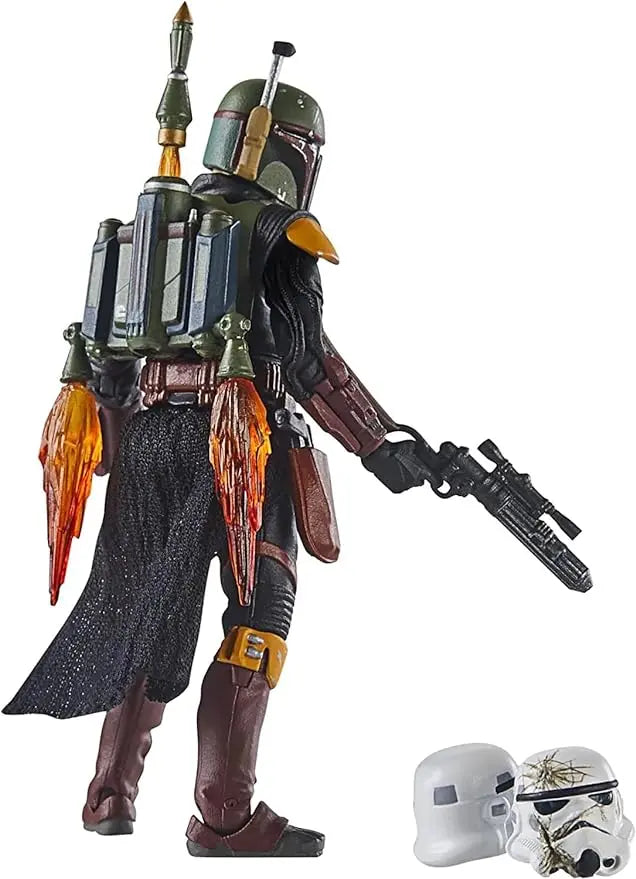 STAR WARS The Vintage Collection Boba Fett (Tatooine) Deluxe Action Figure, 3.75-Inch-Scale The Book of Boba Fett Toy for Kids - Figurio