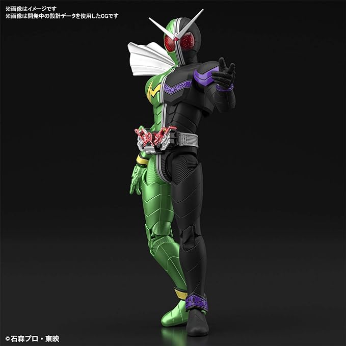 Bandai Hobby Figure-Rise Standard Kamen Rider Double Cyclone Joker Kamen Rider, Multi - Figurio