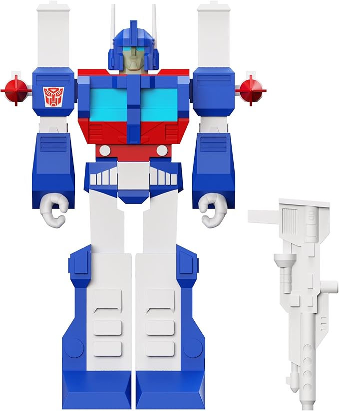 Super7 Transformers Ultra Magnus - 4" Transformers Action Figure with Accessory Classic Cartoon Collectibles and Retro Toys - Figurio