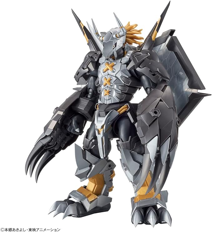 Bandai Hobby - Digimon - Black Wargreymon (Amplified), Bandai Spirits Figure-Rise Standard Model Kit - Figurio