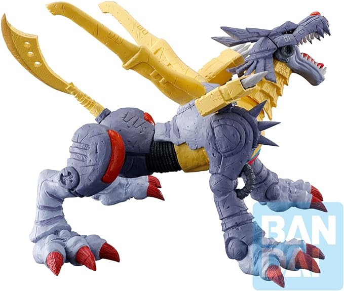 Bandai Spirits Ichibansho - Digimon Adventure - MetalGarurumon (Digimon Ultimate Evolution!) Collectible Figure - Figurio