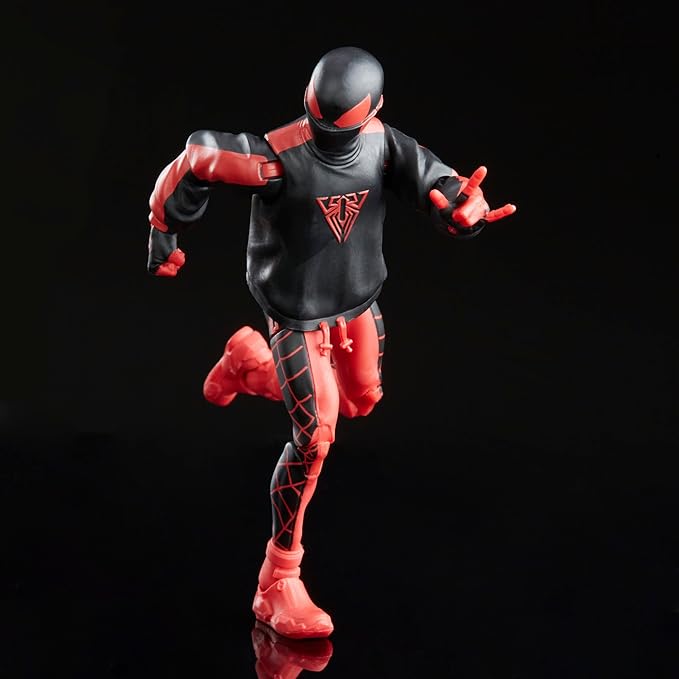 Marvel Legends Series Miles Morales Spider-Man, Collectible 6-inch Action Figures, 2 Accessories - Figurio