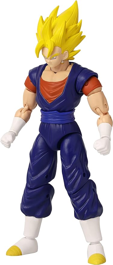 Dragon Stars Series - Dragon Ball Super - Super Saiyan Vegito, 6" Action Figure Power Up Pack - Figurio