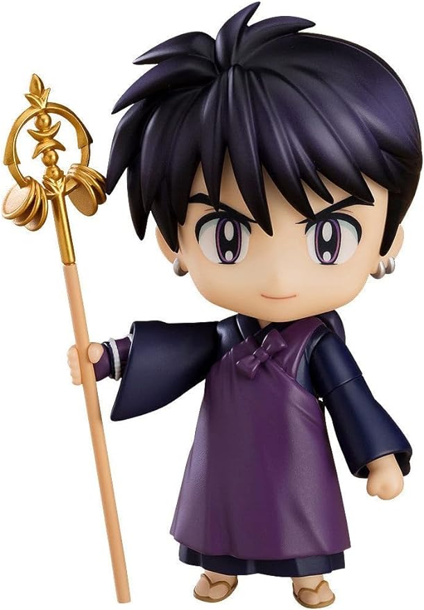 Good Smile Inuyasha: Miroku Nendoroid Action Figure, Multicolor - Figurio