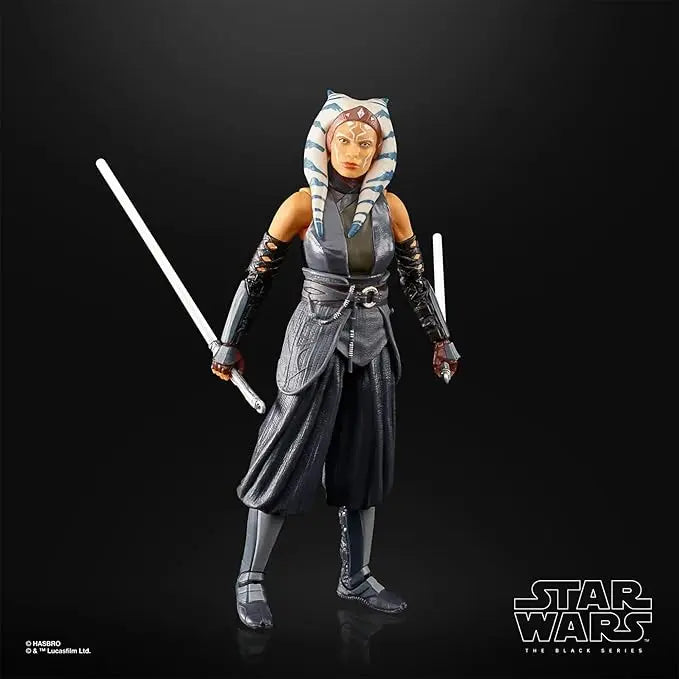 STAR WARS The Black Series Ahsoka Tano Toy 6-Inch-Scale The Mandalorian Collectible Action Figure, Toys for Kids Ages 4 and Up - Figurio