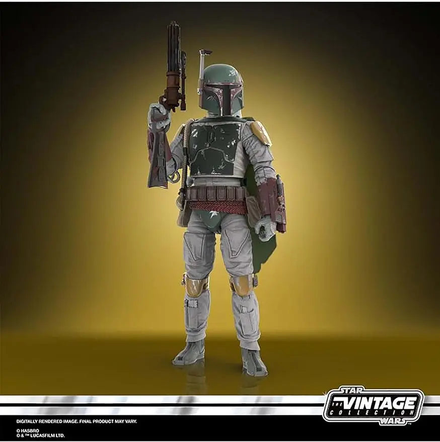 STAR WARS The Vintage Collection Boba Fett Toy, 3.75-Inch-Scale Return of The Jedi Action Figure, Toys for Kids Ages 4 and Up - Figurio