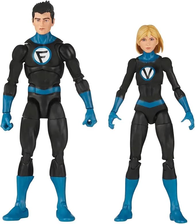 Marvel Legends Series Fantastic Four Franklin Richards and Valeria Richards - Figurio