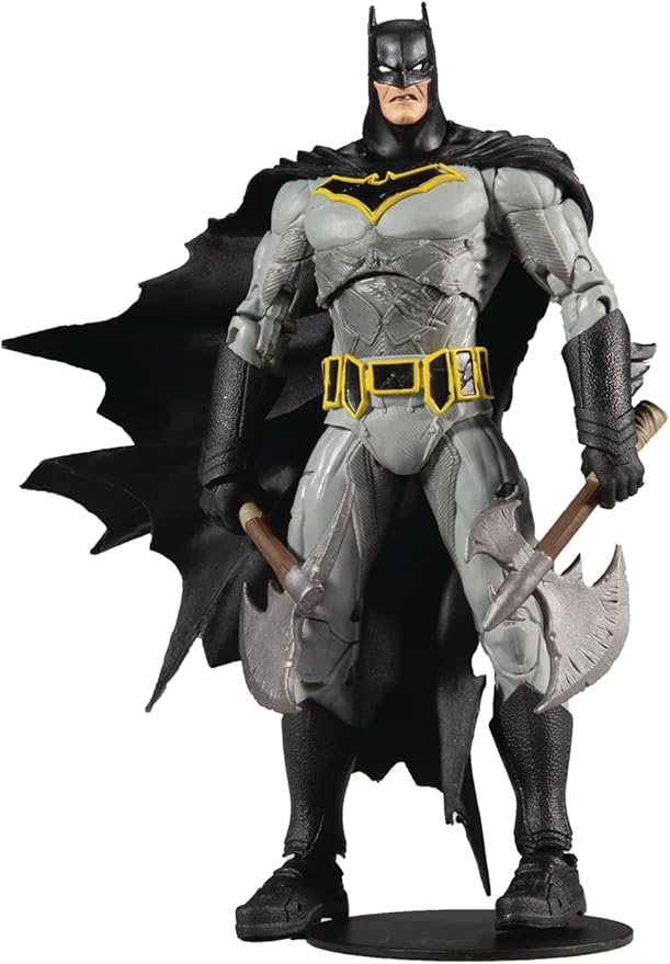 DC Multiverse Batman (Dark Nights: Metal) 7" Action Figure with Build-A Parts for 'The Merciless' Figure - Figurio