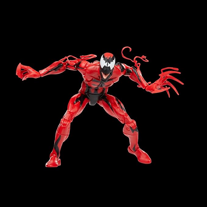 Marvel Legends Series Spider-Man Symbiote & Carnage 6-Inch Collectible Action Figures 2-Pack, Toys for Ages 4 and Up - Figurio