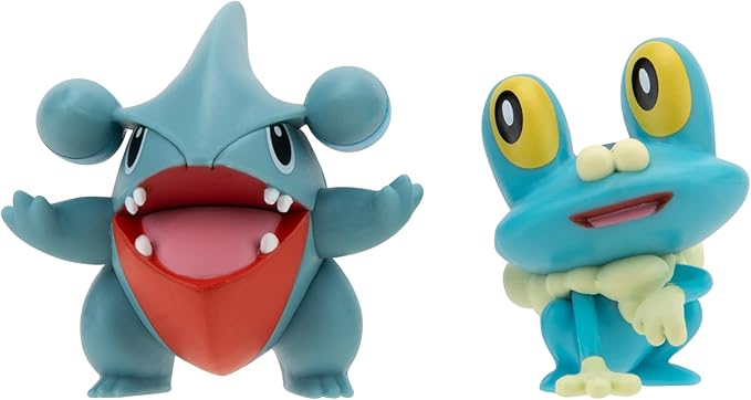 POKEMON BATTLE FIGURE GIBLE and FROAKIE - Figurio