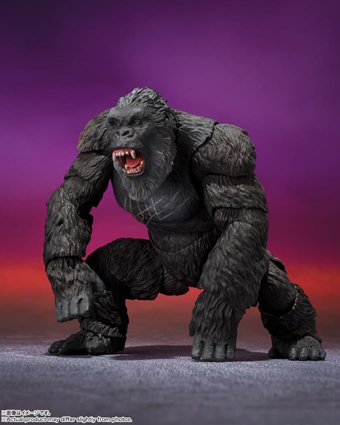 TAMASHII NATIONS - Godzilla x Kong: The New Empire - Kong from Godzilla x Kong: The New Empire (2024), Bandai Spirits S.H.MonsterArts Action Figure - Figurio