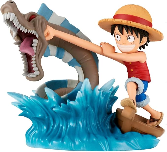 Banpresto - One Piece - Log Stories - Monkey D. Luffy vs Local Sea Monster, Bandai Spirits World Collectable Figure - Figurio