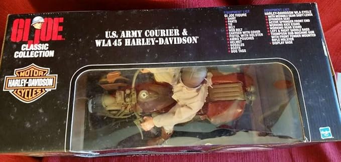 GI Joe US Army 45 Harley Davidson - Figurio