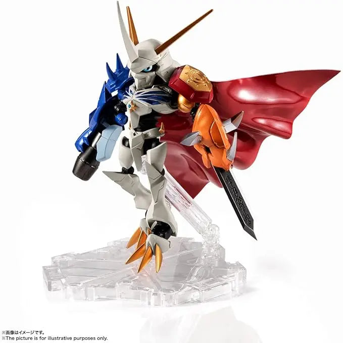 TAMASHII NATIONS - Digimon Adventure: Children's War Game - Omegamon (Special Color Version), Bandai Spirits NXEDGE Style Action Figure - Figurio