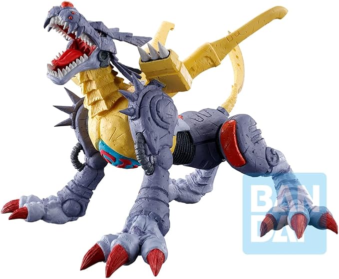 Bandai Spirits Ichibansho - Digimon Adventure - MetalGarurumon (Digimon Ultimate Evolution!) Collectible Figure - Figurio