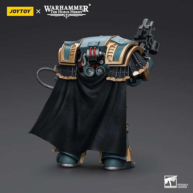 JOYTOY 1/18 Action Figure Warhammer 40k Sons of Horus Legion Praetor in Cataphractii Terminator Armour 5''Tall Movable Model Collectible Figurine - Figurio