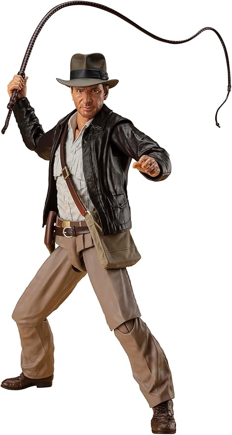 BANDAI SPIRITS S.H. Figuarts Indiana Jones (Raders/Lost Arc Holy Ark), Approx. 5.9 inches (150 mm), ABS & PVC, Painted Action Figure - Figurio