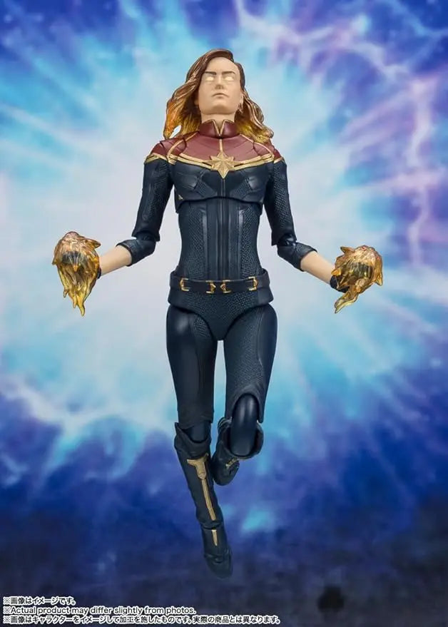 TAMASHII NATIONS - The Marvels - Captain Marvel (The Marvels), Bandai Spirits S.H.Figuarts Action Figure - Figurio