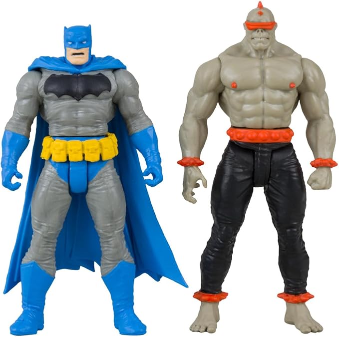 McFarlane Toys - DC Direct Page Punchers 2pk Batman & Mutant Leader 3in Figures with Comic - Figurio