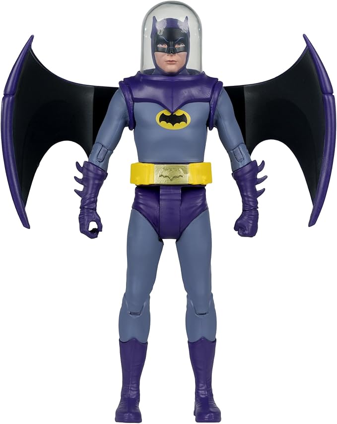 McFarlane Toys - DC Retro Space Batman (Batman 66' Comic) 6in Action Figure - Figurio