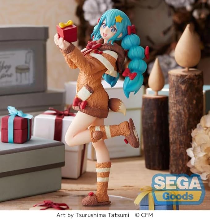 SEGA - Hatsune Miku Series SPM Statue - Hatsune Miku Winter 2022 - Figurio